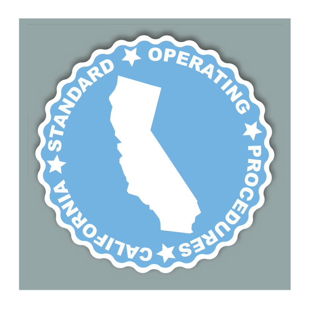 Standard Operating Procedures: California Delivery