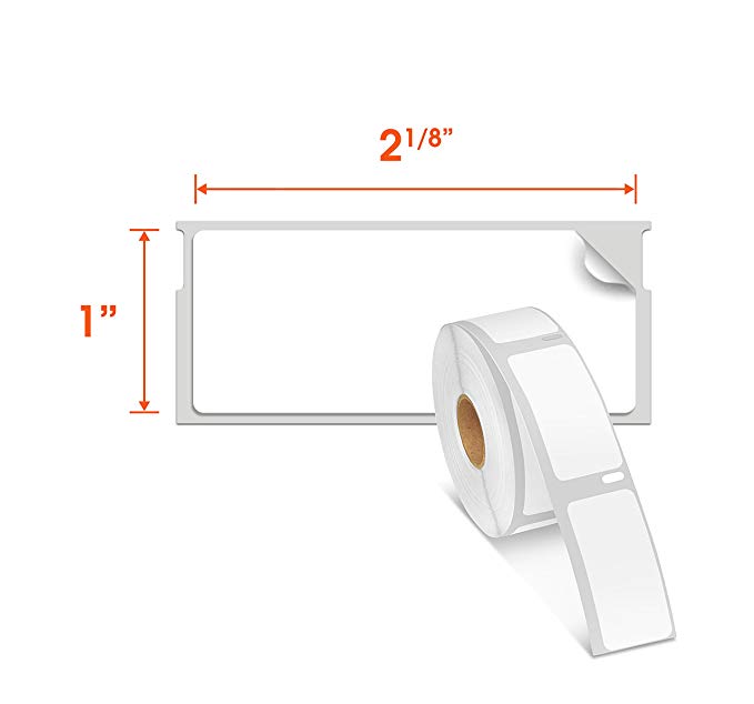 Dymo 30336 Labels 1 x 2-1/8 Multipurpose Printer Labels